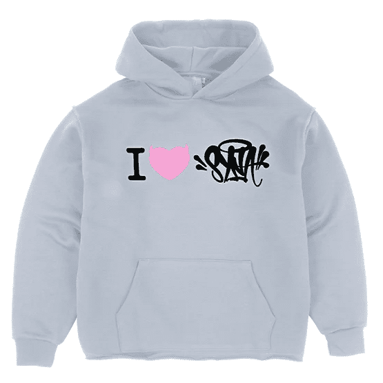 I Heart Syna Sudadera Gris